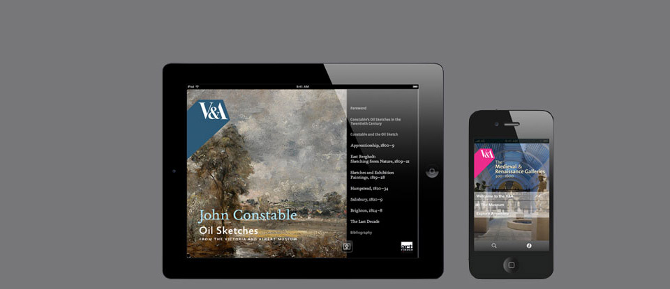 Apps at the V&A Shop