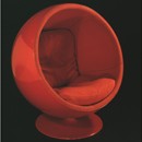 'Globe' chair 08702, Eero Aarnio, 1965. Museum no. CIRC.12:1 to 3-1969