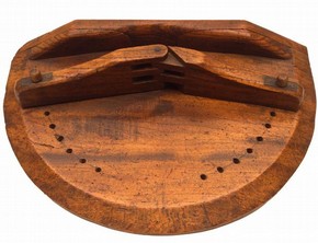 Tourne-hanche, wood (probably elm), about 1800