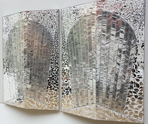 'Birds of Paradise', Monir Shahroudy Farmanfarmaian, 2008. Courtesy of Rose Issa Projects