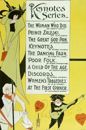 Aubrey Beardsley, 'The New Woman', 1893. Museum no. E.444-1972