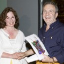 Paula Reason with Peter Layton