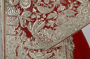 Red wool suit worn by Peter II, 1727-1730, Museum no.TK-2911, © The Moscow Kremlin Museums