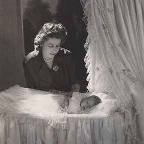 Princess Elizabeth and Prince Charles by Cecil Beaton, December 1948. Museum no. PH.218-1987, © Victoria and Albert Museum, London