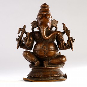 Ganesh, Son of Siva and Parvati, 1775–1900. Museum no. IM.76-1914