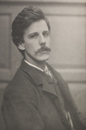 Frederick Hollyer, photograph of painter and museum administrator, Dugald MacColl, 1884. Museum no. PH.7649-1938