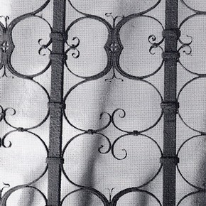 Fig. 1 Wrought iron nave screen