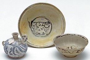 Examples of shipwreck ceramics. Museum nos. IS.91-2002, IS.101-2002, IS.102-2002
