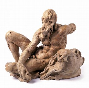 A River God, Giovanni Bologna, about 1575. Museum no. 250-1876