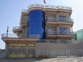 Photograph of an example of contemporary architecture in Kabul. © Jemima Montagu