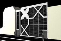 Proposed mosque, Hackney. © Makespacearchitects