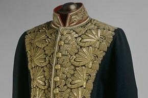 Uniform coat of a 
Russian court chamberlain, Museum no.TK-1647, © The Moscow Kremlin Museums 