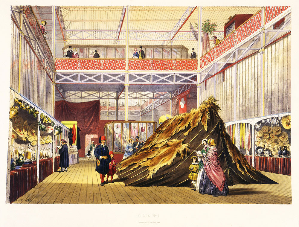 Tunisian Textiles at the Great Exhibition - Victoria and Albert Museum