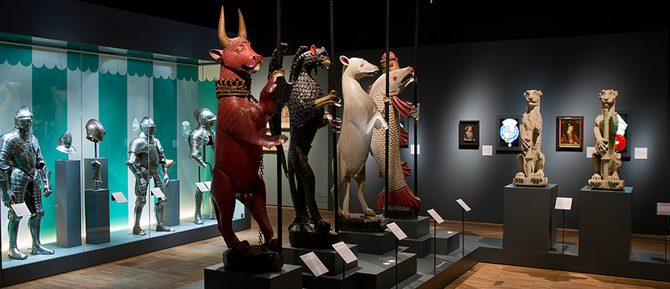 View of inside the exhibition