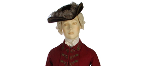 Interactive: Woman's Red Wool Riding Habit, by Unknown Maker, 1770-75