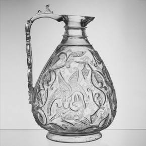 Rock crystal ewer, Egypt, probably Cairo, 1000–1050. Museum no. 7904-1862