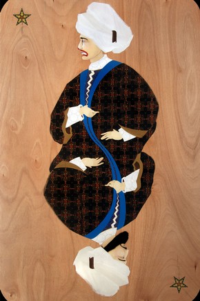 'Migrant 8', Hayv Kahraman, 2010. Courtesy of the artist