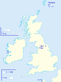 The British Isles and Ireland