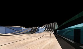 Strasbourg Mosque, Zaha Hadid Architects, 2000. © Zaha Hadid Architects