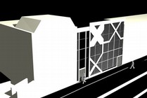 Proposed mosque, Hackney. © Makespacearchitects