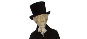Interactive: Man's Black Wool Suit, by Unknown Maker, 1800-17