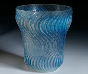 'Actinia' Vase, René Lalique, 1934. Museum no. Circ.769-1969