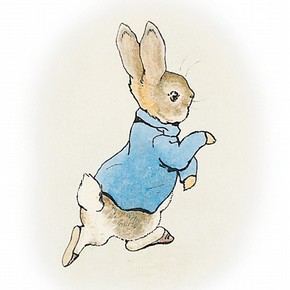 Original illustration for 'The Tale of Peter Rabbit’, Beatrix Potter. © Frederick Warne & Co. 2006