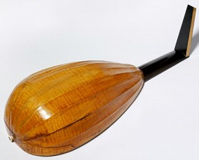 Figure 2 - Lute back, Laux Maler, Bologna, Italy, about 1540. Museum no. 194:1, 2-1882