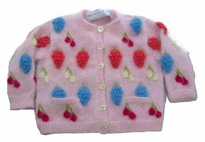 Sugar plum children's cardigan, Patricia Roberts