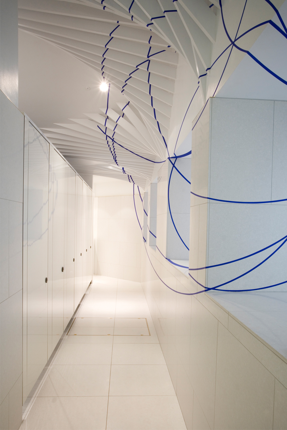 Redevelopment of the women's lavatories, 2009 Victoria and Albert Museum