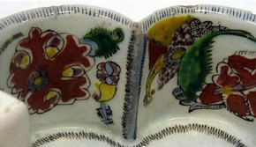 Figure 7b - Incense holder (detail), 1740-45, Kütahya, Turkey. Museum no. 35-1892