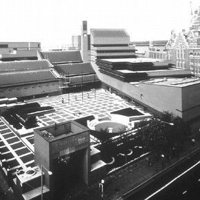 Figure 1. The British Library designed by Sir Colin St John Wilson. 'By Permission of the British Library'.