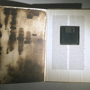 'Agrippa (A Book of the Dead)', artists' book, Dennis Ashbaugh and William Gibson, 1992. Photography by the V