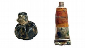 Ready-made paint was sold in animal bladders from at least 1600 and in tubes from the 1830s