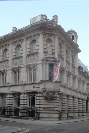 Figure 9. The external façade of London’s Institute of Chartered Accountants. © Melissa Hamnett, 2013