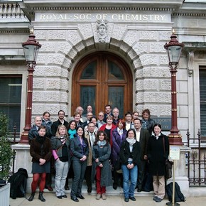 Figure 1 - Popart consortium partners at the mid-term assessment meeting at the Royal Society of Chemistry in London. Photography by Louise Egan