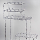 The Rise of the Plasticsmith, Cabinet 
& Square side table, Gangjian Cui, 2014, plastic. © Gangjian Cui
 