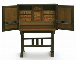 Cabinet, Charles Robert Ashbee, about 1905. Museum no. CIRC.234:1, 2-1960