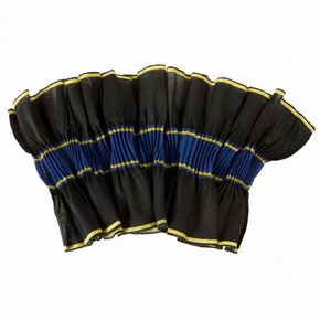 'Please Plisse Me' made by Brenda Gibson in her Weaving class at Hounslow Adult Education College