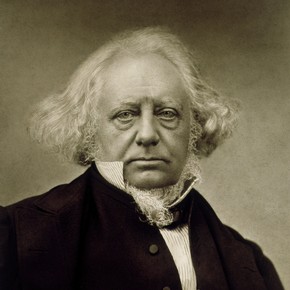 Portrait photograph of Henry Cole, by A.J.Melhuish, 1870. Museum no. PH.355-1886
