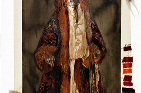 Costume design for 'Sherrin' in 'The Mines of Sulphur', Alix Stone, 1965. Museum no. S220 -2001