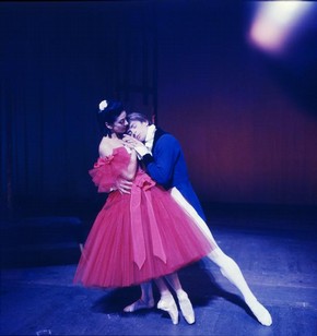 Marguerite and Armand, colour photograph by Anthony Crickmay, about 1960