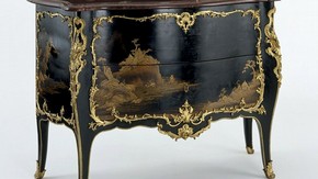 Fig.3. Lacquer commode, Museum no. 1094-1882. How should we define the original finish on 18th century French furniture?