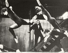 Cruel Garden, Ballet Rambert, black and white photograph, 1977