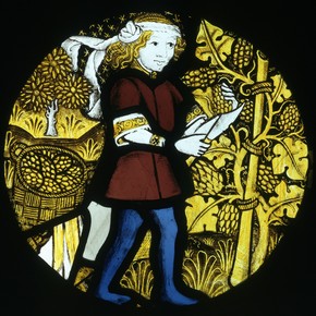 September; The Labours of the Months, unknown maker, about 1480. Museum no. C.133-1931