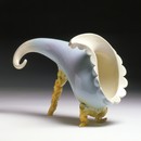 Richard Slee, 'Cornucopia', earthenware, height 234mm, width 355mm, 1983. Museum no. C.253-1983