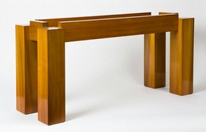 ‘Shellac the Tulip & Float the Glass’ made by Caroline Platt during her Woodwork Advanced Beginners class at the Mary Ward Centre