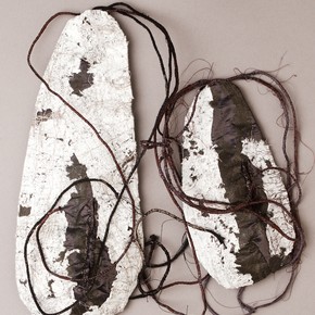 'Silver Birch Tree Pockets' made by Eleanor Symms during her part-time BA Combined Studies in Art