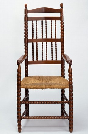 Armchair, Ernest William Gimson, about 1905. Museum no. CIRC.231-1960