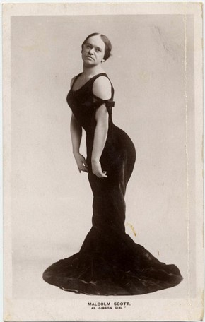 Malcolm Scott as Camille Clifford, early 20th century. © Victoria and Albert Museum, London